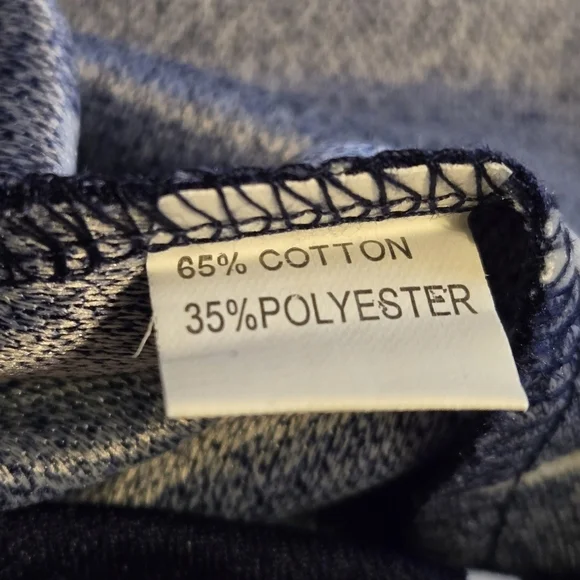 iHot Navy Blue 3/4 Sleeve Midi Pockets Fit and Flare A-Line Swing Dress Sz XL - Picture 16 of 16